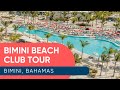Beach Club at Bimini Full Walkthrough & Tour 4K | Virgin Voyages | Hilton Resorts World Bimini