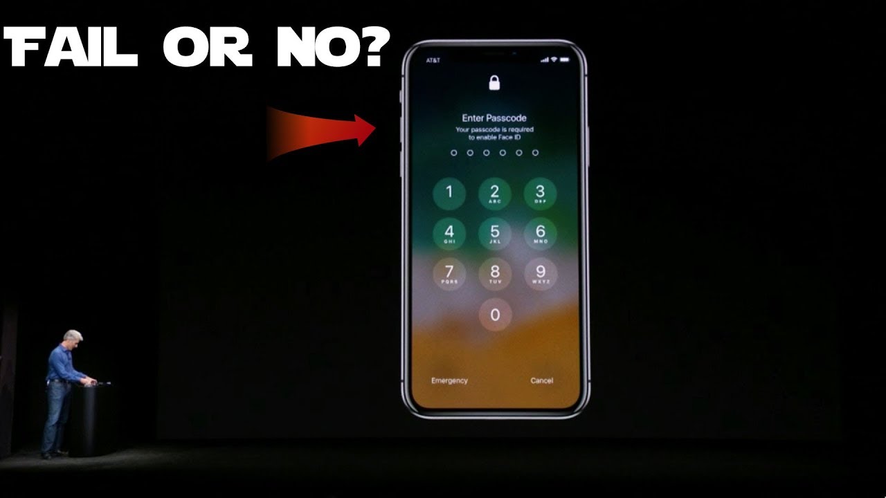 Unlock an iphone x