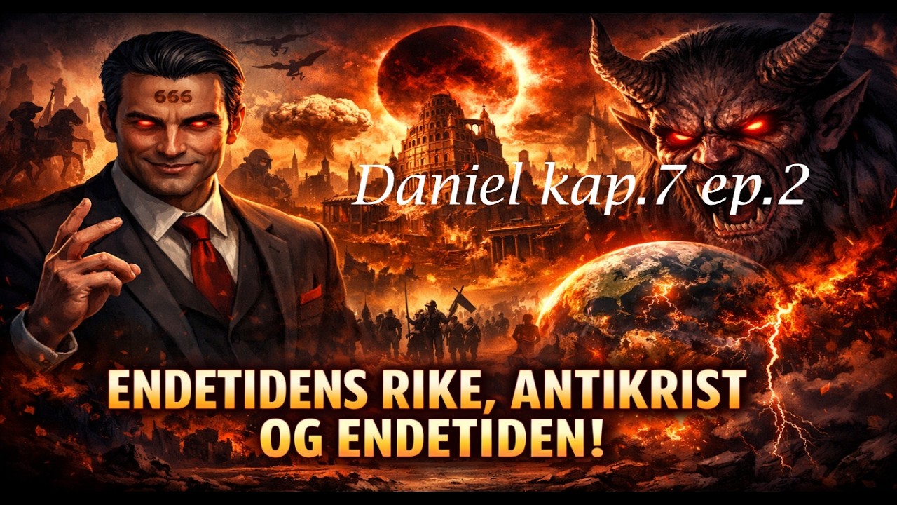Daniel kap.7 ep.2 Fra Daniel til Åpenbaringen: Den komplette profetiketten