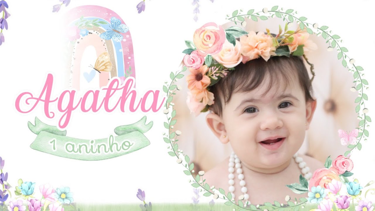 Aniversário Princesa Sofia 1 ano da Agatha Sofia 