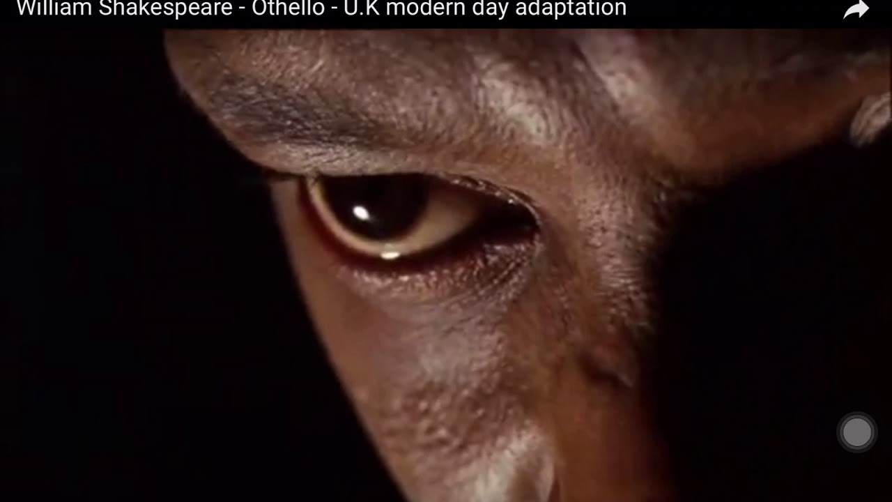 Othello film Jealousy: Desdamona and Cassio