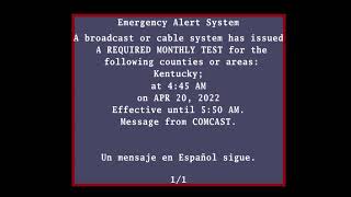 EAS MOCK (Requested): RMT for Kentucky Comcast