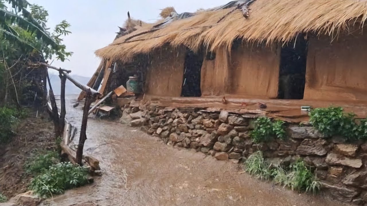 Best Life in the Nepali Mountain Village During the Rainy Season | All Season Compilation Video ||