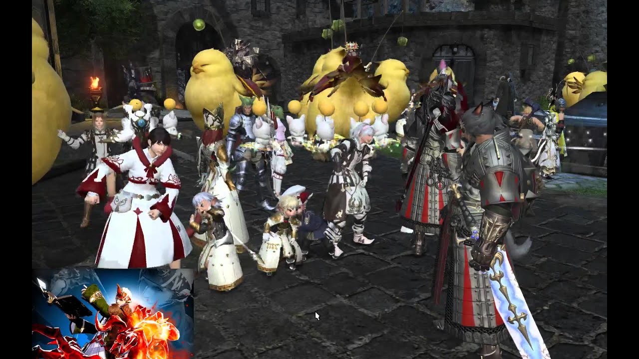 Wind-up Moogles raving together!