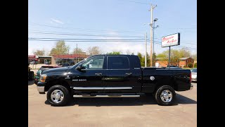 2006 Dodge Ram 2500 Mega Cab SLT 4X4 - 5.9L Cummins Turbo Diesel! One Owner, Only 131,000 Miles!
