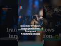Iran state TV shows target practice on Trump and Netanyahu images