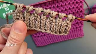 видео: ❤️Красота из 1 ряда! Очень простой и эффектный узор спицами! ❤️Beautiful Knitting Pattern! TOO EASY! картинка: ❤️Красота из 1 ряда! Очень простой и эффектный узор спицами! ❤️Beautiful Knitting Pattern! TOO EASY!