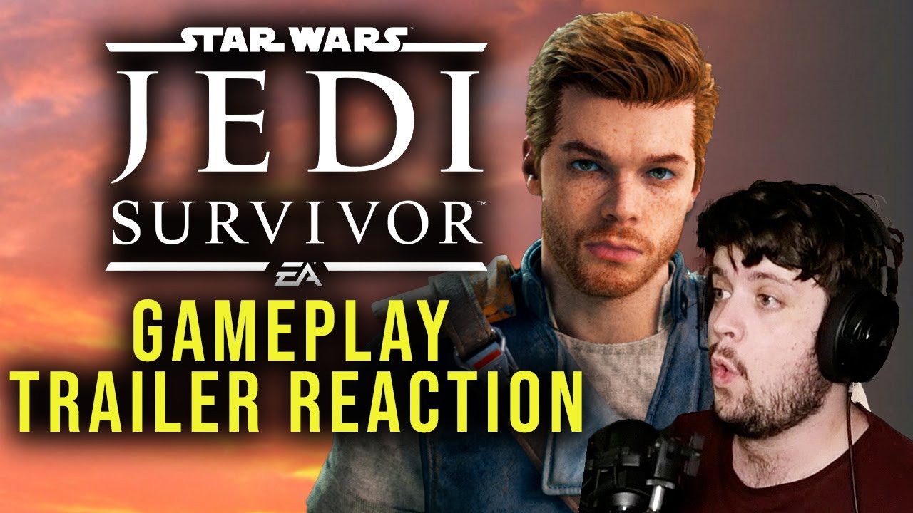 'STAR WARS JEDI SURVIVOR' GAMEPLAY TRAILER REACTION! YouTube