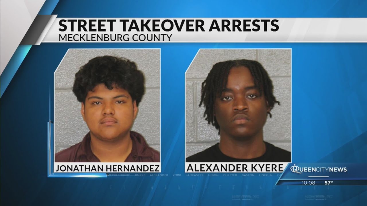Two Charlotte teens accused of promoting street takeovers online - YouTube