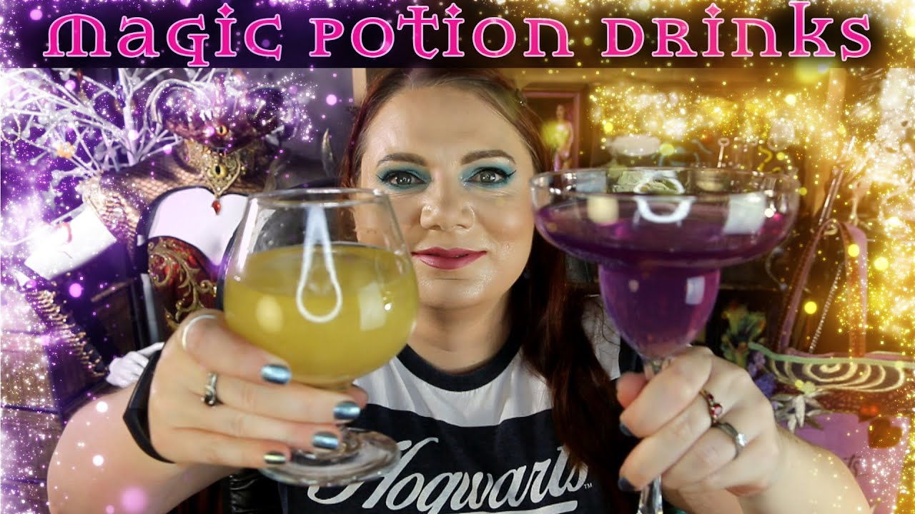 Magical Looking Cocktails - Magic Potion Drinks - Upload from Lady of Faewood