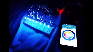 How to make a music visualizer with RGB LED, Raspberry Pi and bluetooth?