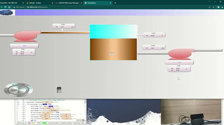 How to develop Open Source Historian & Trends by using Grafana/InfluxDB/MongoDB in WagoPLC & Codesys