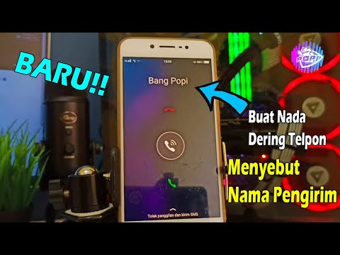 ⚫ Cara Baru Mengubah Nada Dering Menyebut Nama Kontak 🔔 ALL ANDROID