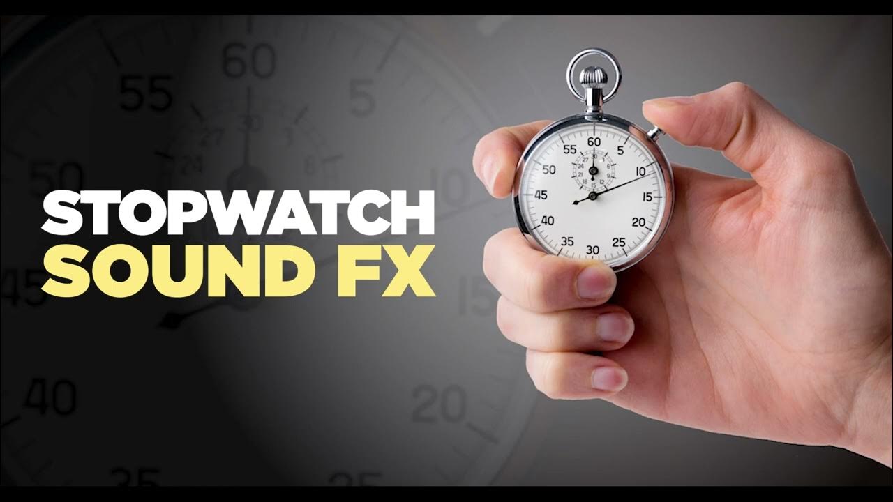 STOPWATCH SOUND FX (HIGH QUALITY) YouTube