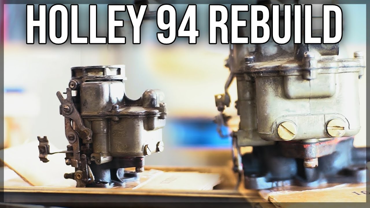 Holley 94 Ford V8 1934-57 Carburetor Repair Kit 3 Bolt 2 Barrel