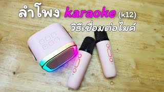 ต่อไมค์ ลำโพง karaoke | เปิดไม่ติด + เชื่อมต่อไม่ได้