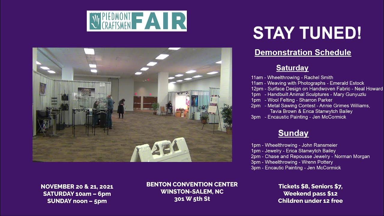 58th Annual Piedmont Craftsmen Fair YouTube