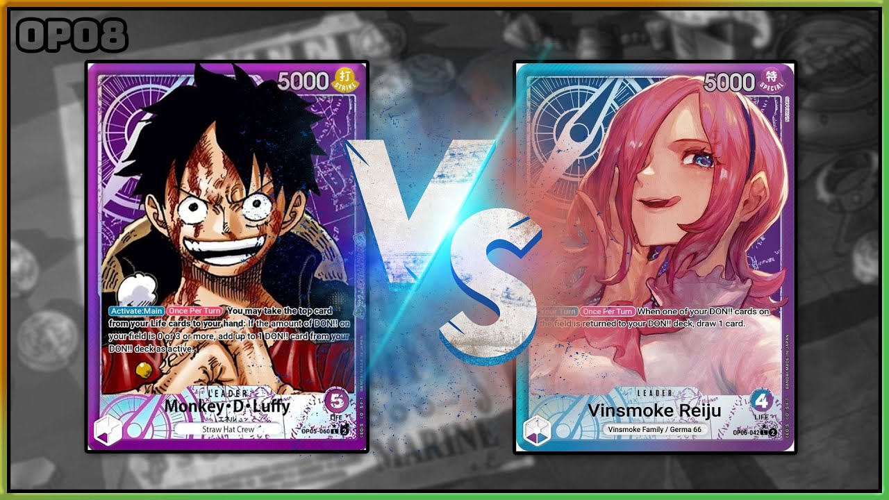 [OP08] P Luffy VS Reiju || Starter Deck Waiting Room