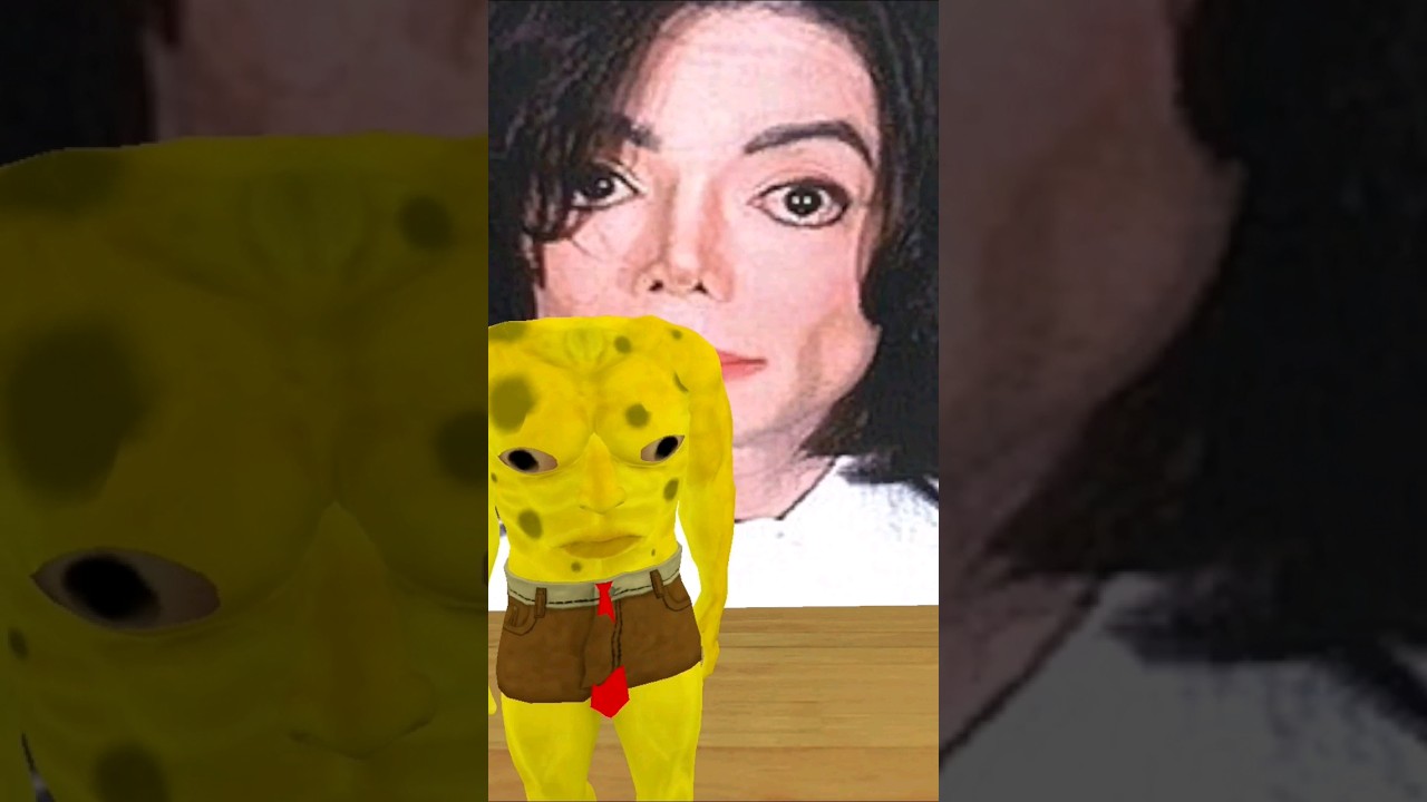 SpongeBob and Michael Jackson 