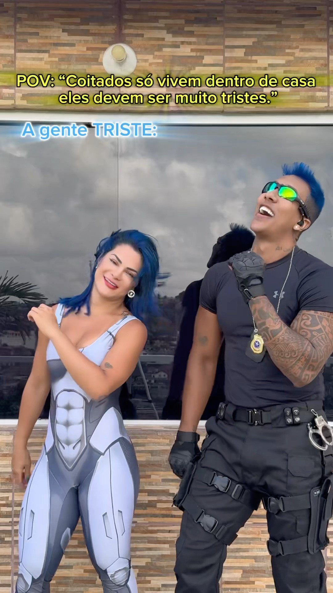 Bem tristes viu!kkk​⁠@mayca.brasil #dancer #funnymemes #funny #couple #short #shorts