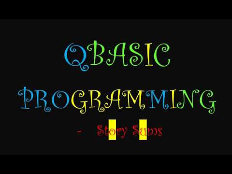 QBasic for Beginners I #QBasic #QBasiccoding