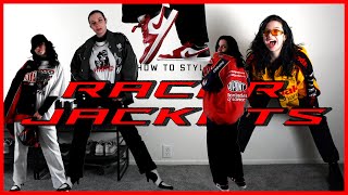 ★🔥 HOW TO STYLE RACING JACKETS TO FUEL YOUR DRIFT | Trendy car racing jackets outfit inspiration 🔥★