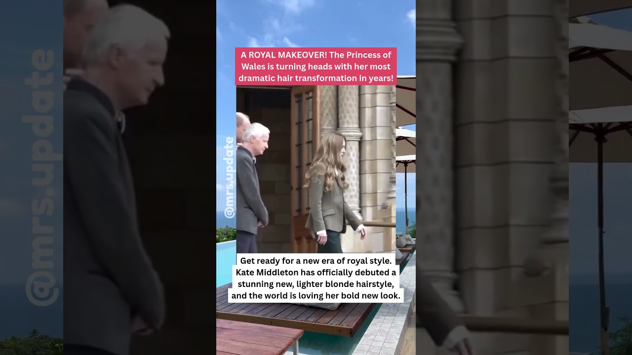 A Closer Look at Kate Middleton's STUNNING Blonde Hair Transformation! 