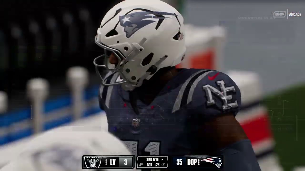 Madden 26 -Season 5  95 overall  New England Patriots Theme Drake Maye Gameplay p5