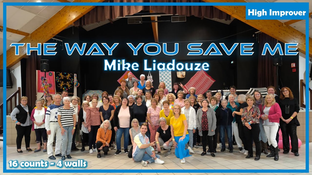 The Way You Save Me - Line Dance (Demo & Tuto EN/FR)