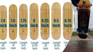 What size board? How to choose a skateboard