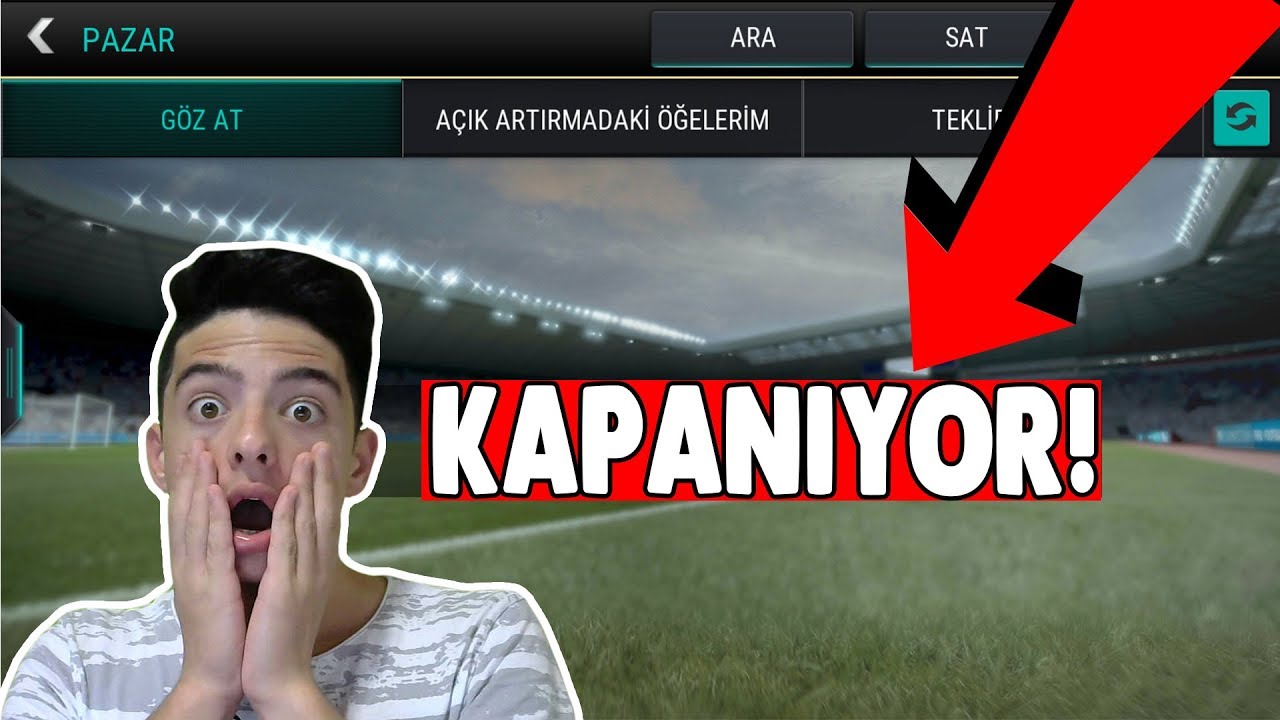 PAZAR KAPANIYOR !! ARTIK OYUNUCU ALIP SATAMIYICAKSINIZ ! FIFA Mobile