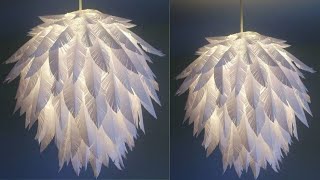 Paper Light Lamp | Paper Craft Light Ball | Wall Decorative Idea | DIY Crafts