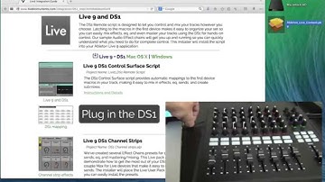 Setting up the Livid DS1 with Ableton Live
