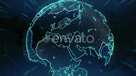 Hud Planet Earth Video Background Loops V2 | Motion Graphics - Envato elements