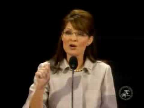 Sarah Palin Speech 共和党大会サラ ペイリン氏演説 08 9 3 Youtube