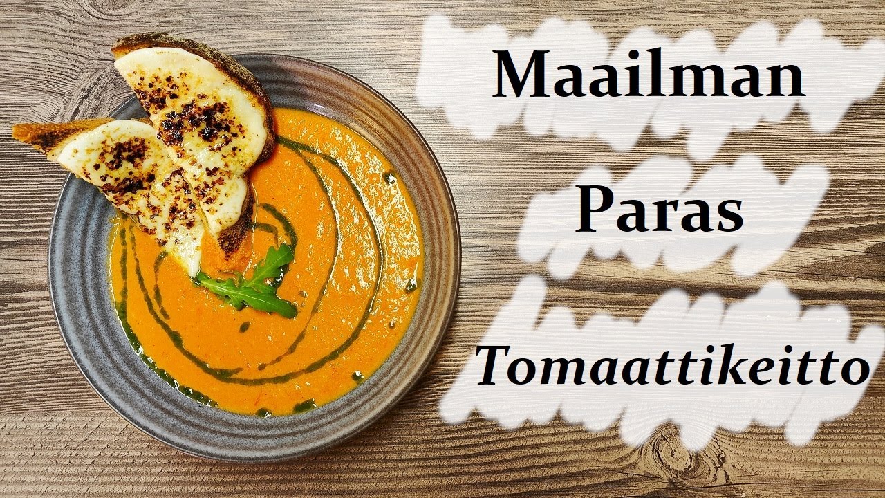 Maailman PARAS tomaattikeitto