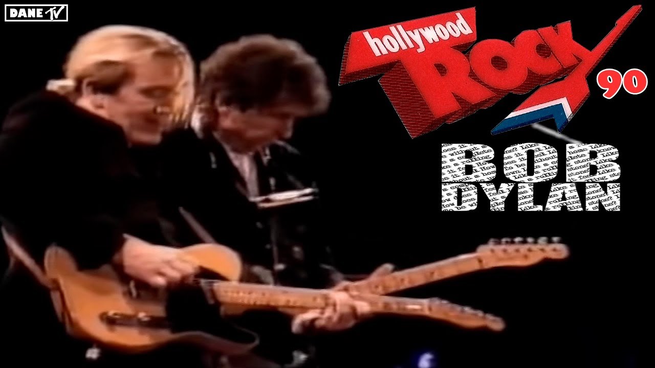 Fotorretórica de Hollywood bob dylan Hollywood Rock 1990 - Bob Dylan - YouTube
