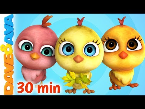 ? Little Chicks + More Nursery Rhymes & Kids Songs | Dave and Ava ?