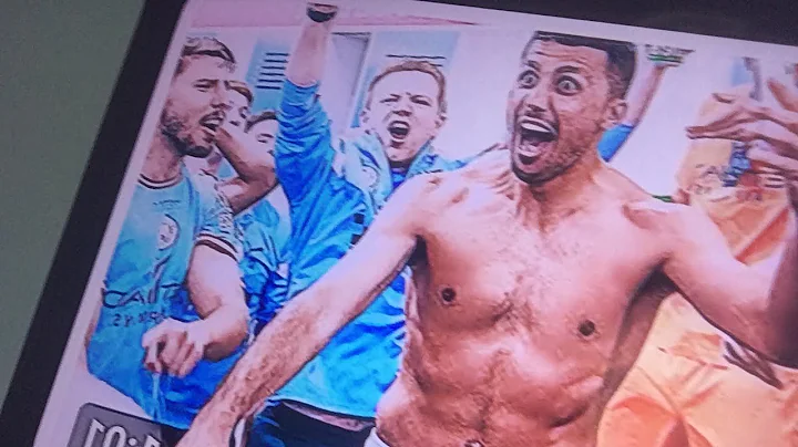 Rodri’s on fire!Dressing room scenes we jack grealish