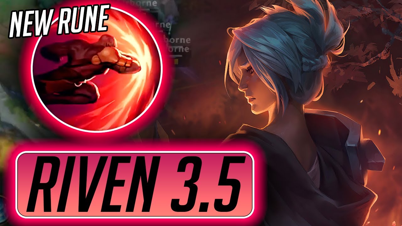 WILD RIFT RIVEN NEW RUNE SUDDEN IMPACT IS CRACKED ON THE NEW PATCH 3.5 -  YouTube
