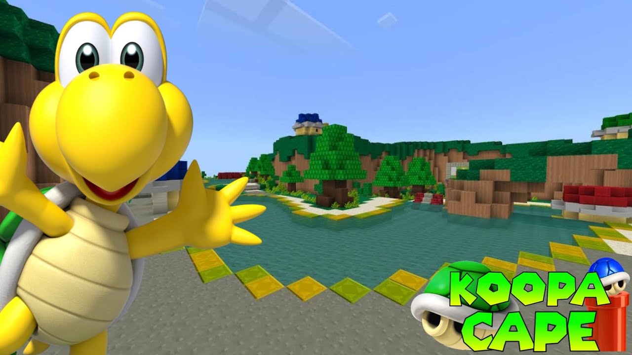 WII Koopa Cape | Mario Kart in Minecraft - YouTube