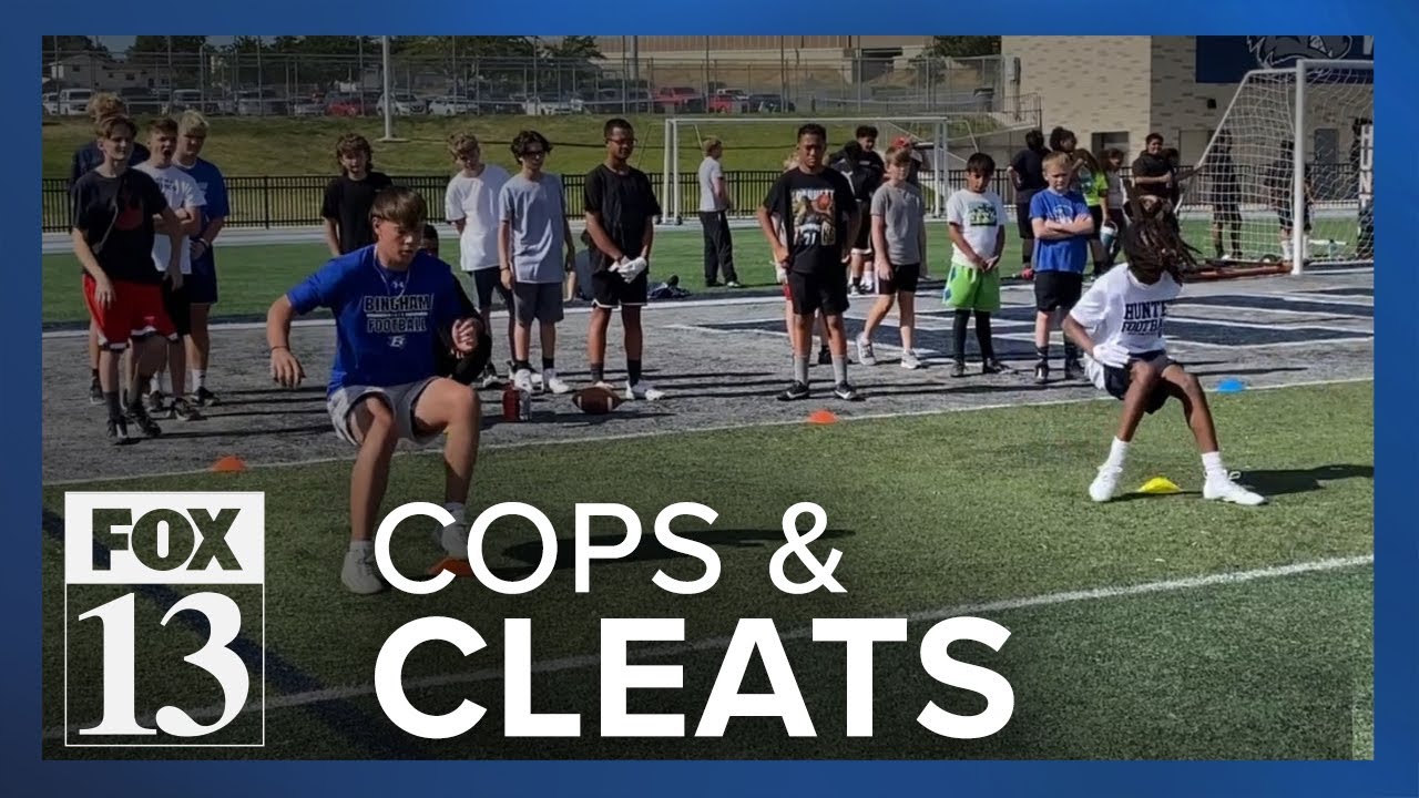 2nd annual 'Cops and Cleats' event in West Valley City