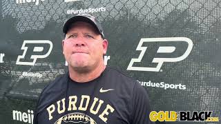 GoldandBlack.com video: Purdue coach Barry Odom after fourth fall camp practice
