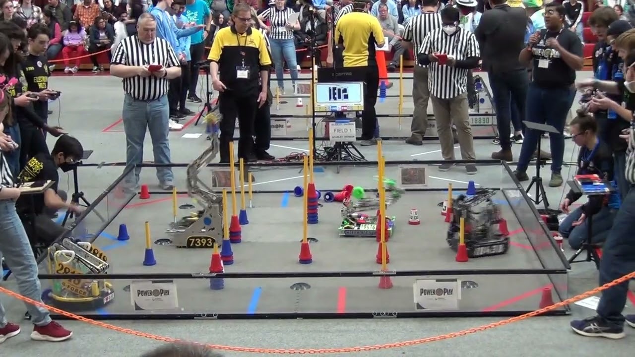 FTC-CHS Champ Scarlet Semifinal 1-1: 19876 & 18438 vs. 7393 & 2818