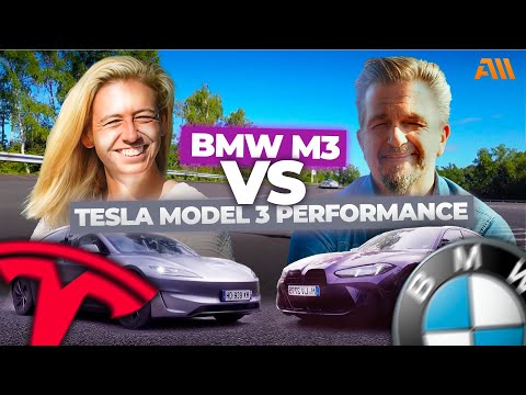 La BMW M3 Reine du Circuit Défie la Tesla Model 3 Performance !