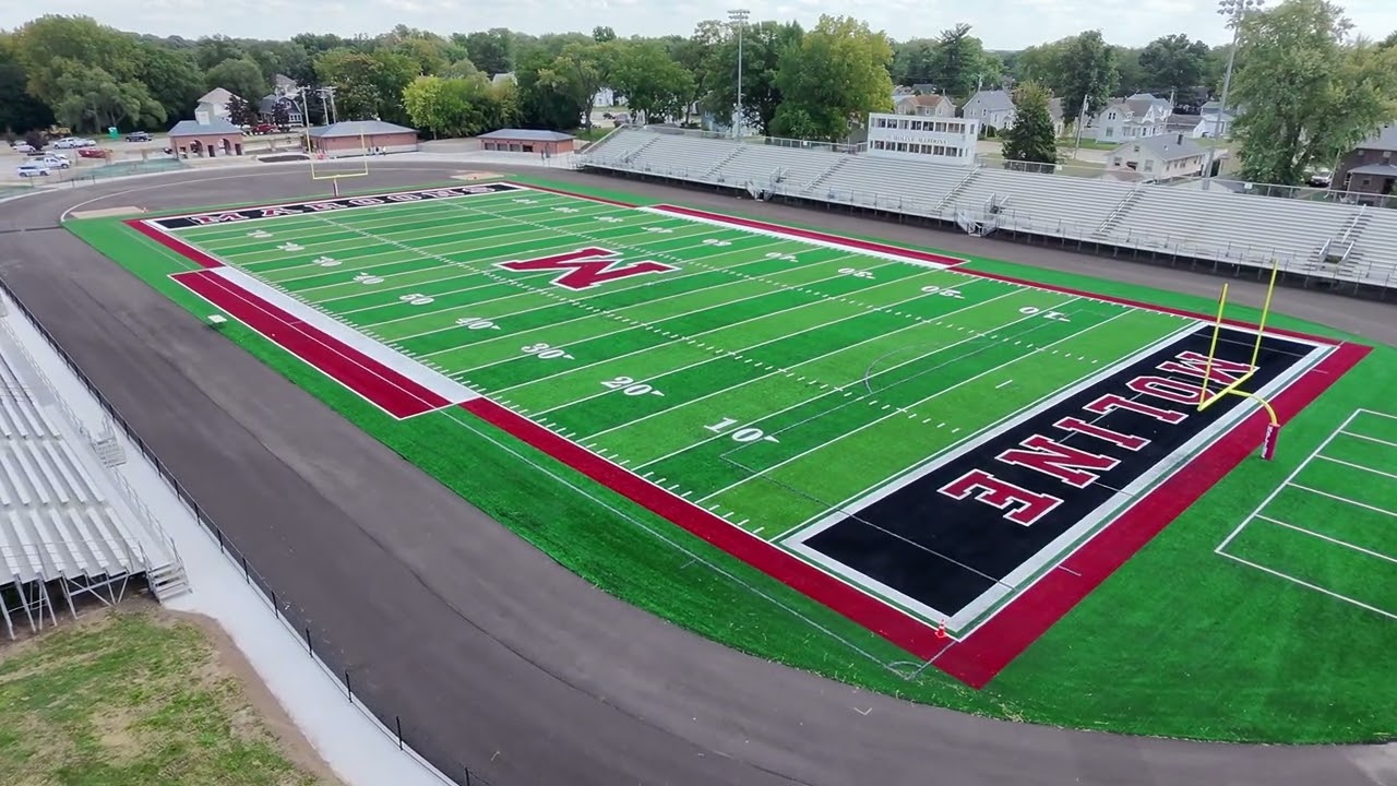 Drone Football Field