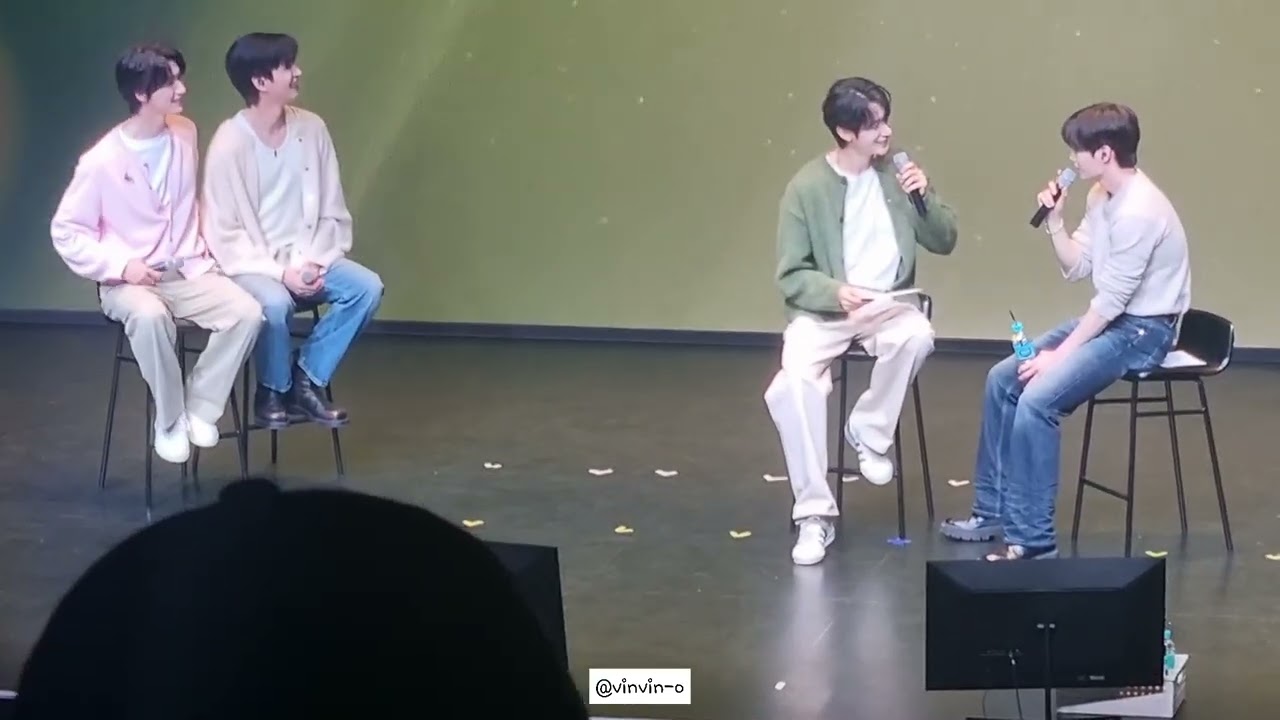 250329 비밀사이 팬미팅 밤공- 명장면 비하인드 및 역할 바꾸기