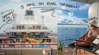 come spend 5D4N with me on a cruise 🚢 | Royal Caribbean, Spectrum of the Seas