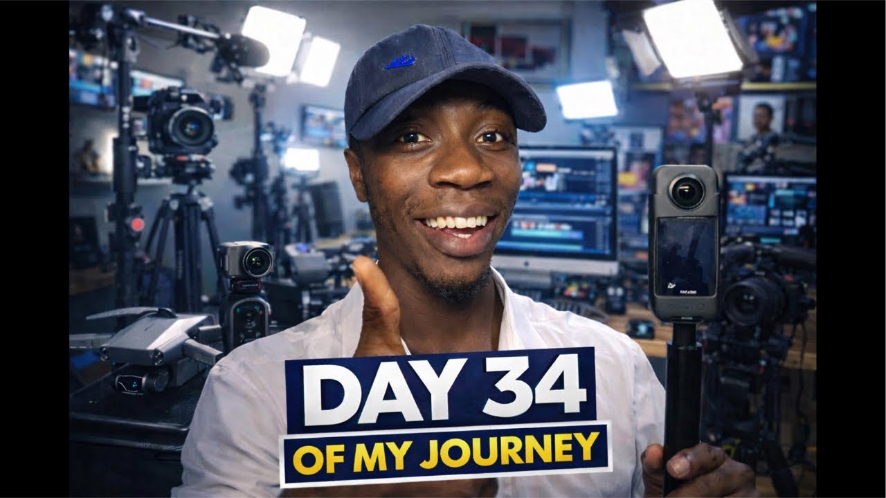 DAY 34 of my journey to become a successful YouTuber in 2 years