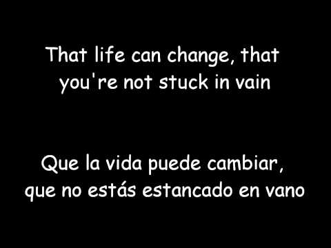 The smashing Pumpkins, Tonight Tonight LYRICS sub inglés-español